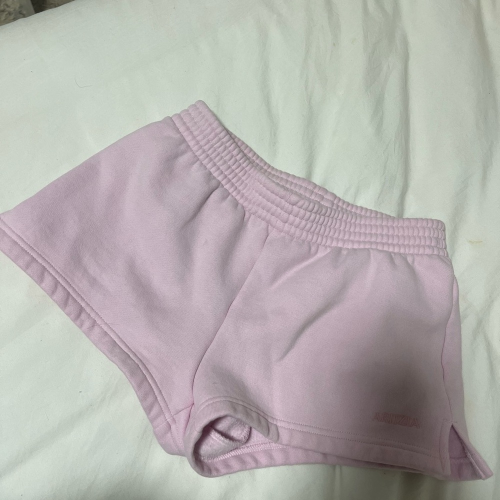 Aritzia Light Pink Athletic Shorts